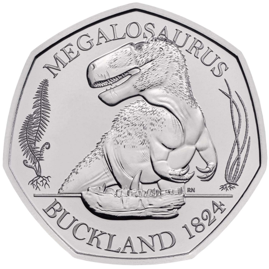 Dinosaur Megalosaurus 50p