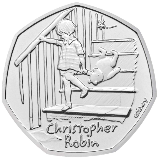 Christopher Robin & Winnie the Pooh 50p